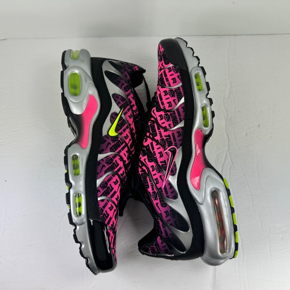 Nike AIR PLUS MERCURIAL XXV 'HYPER PINK AND VOLT [FJ4883-001] Mens - Picture 3 of 12